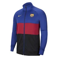 Moda i Uroda OUTLET - NIKE Fc Barcelona Sezon 2020/21 - Fcb Y Nk I96 Anthem Trk Jktci9259-455 Kurtka dziecięca - miniaturka - grafika 1