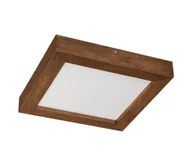 Lampy sufitowe - Brilagi-Ściemnialne oświetlenie LED WOODY FRAME LED/24W/230V dąb 30x30 cm IP44 + pilot - miniaturka - grafika 1