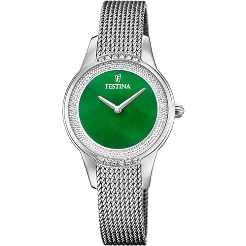 Festina Dress Watch F20494/7, zielony, pasek, Zielony, bransoletka
