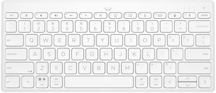 HP HP 350 Compact Multi-Device Keyboard White - CZ&SK lokalizace - kompaktní klávesnice BT pro více zařízení 692T0AA#BCM - Klawiatury - miniaturka - grafika 1