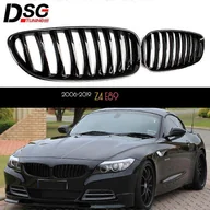 Nerki - Błyszczący Piano Black Wymiana przednia Nerka zderzak grill do BMW Z4 E89 2009 - 2016 Coupe Roadster Idealne dopasowanie błyszczącej farby 1 listwa... - miniaturka - grafika 1