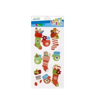 Craft with Fun Naklejki Boże Narodzenie mix - Zabawki kreatywne - miniaturka - grafika 1
