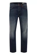 Spodenki męskie - Blend BHThunder Fit NOOS - 20714982 męskie spodnie jeansowe, Denim Dark Blue (200292), 31W / 32L - miniaturka - grafika 1