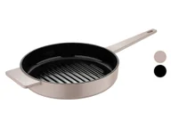 Patelnie - Masterpro Żeliwna patelnia grillowa „Eternal” z powłoką emaliowaną, Ø 25 cm - miniaturka - grafika 1