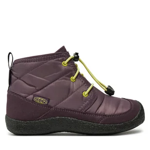 Śniegowce Keen Howser II Waterproof Chukka 1029427 Fioletowy - Buty dla chłopców - miniaturka - grafika 1