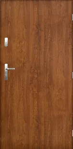 Drzwi zewnętrzne Sopot prawe 80 cm złoty dąb - Drzwi zewnętrzne - miniaturka - grafika 1