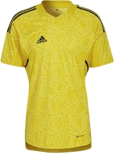 Koszulka męska adidas Condivo 22 Goalkeeper Jersey Short Sleeve żółta HF0138 - S - Koszulki męskie - miniaturka - grafika 1