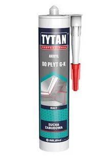 Akryl do płyt G-K TYTAN PROFESSIONAL biały 280 ml - Silikony - miniaturka - grafika 1