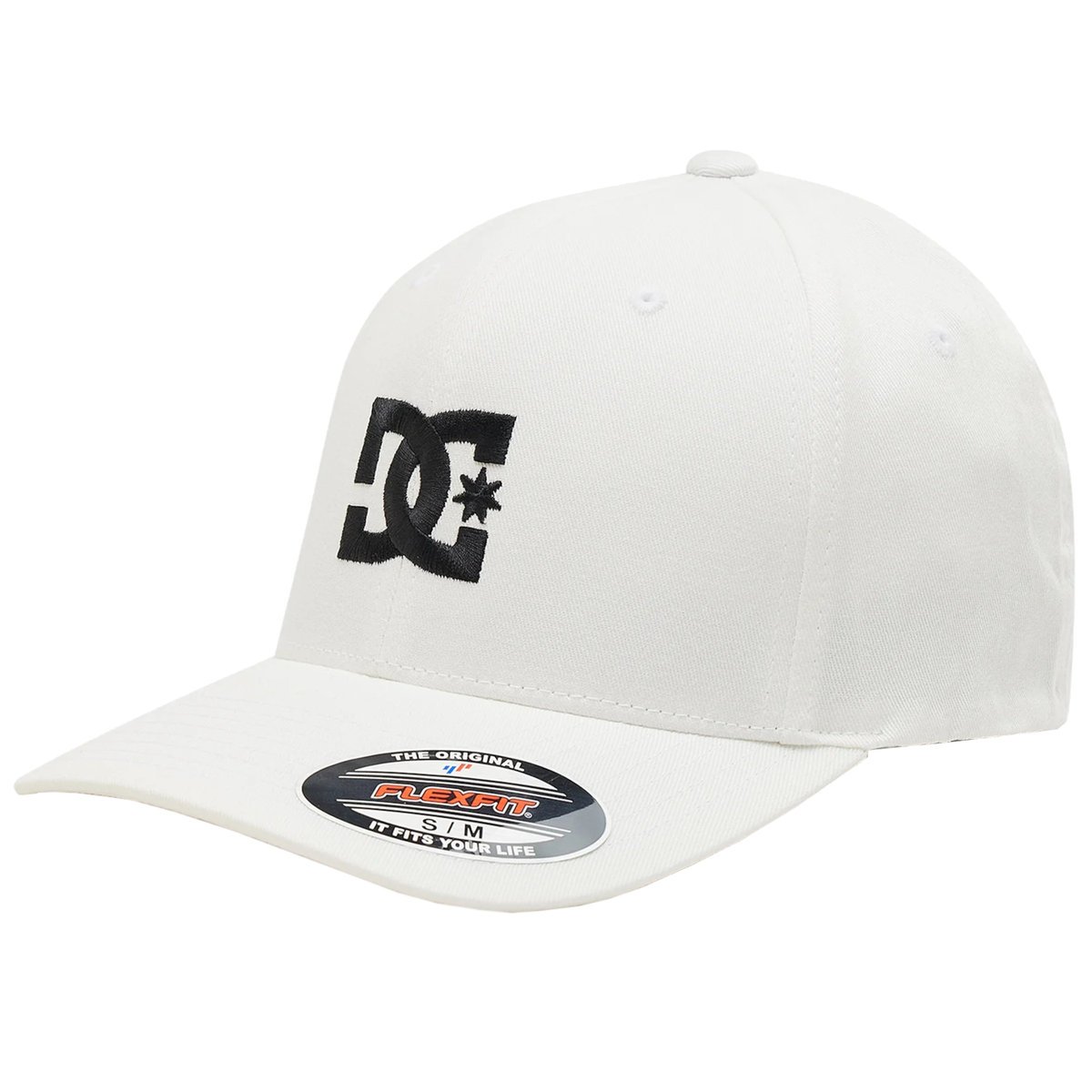 DC Star 2 Cap 55300096-XWWK, Mężczyzna, Czapka z daszkiem, Biały
