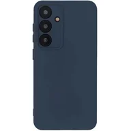 Etui i futerały do telefonów - Etui TECTO SHIELD Silicon Soft do Samsung Galaxy S24 Ciemno-niebieski - miniaturka - grafika 1