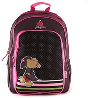 Plecaki - Nici NICI 16554 plecak dla dzieci, czarny/czerwony 16554 - miniaturka - grafika 1