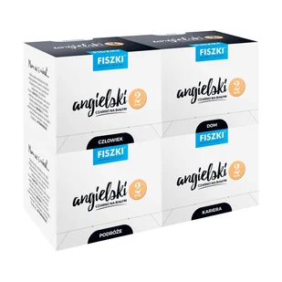 Zestaw Fiszek Ilustrowanych – Angielski – krok 2 (A2) - Książki do nauki języka angielskiego - miniaturka - grafika 1