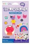 Tatuaże zmywalne mini Tattoo Palooza - Koty - Zabawki kreatywne - miniaturka - grafika 1