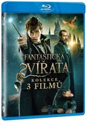 Filmy przygodowe Blu-Ray - Fantastyczne zwierzęta 1-3 - miniaturka - grafika 1
