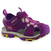 Buty dla dziewczynek - Dziewczęce sportowe sandały BARTEK 16042504 Fioletowe - miniaturka - grafika 1