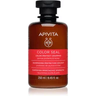 Szampony do włosów - Apivita Apivita Color Seal - szampon do włosów ochrona koloru 250ml - miniaturka - grafika 1