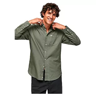 Pepe Jeans Koszula męska Liam Casual, Zielony (odlew), XS - Koszule męskie - miniaturka - grafika 1