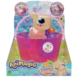 Capybara Spa Time Let's Glo Animagic - Maskotki i pluszaki - miniaturka - grafika 1