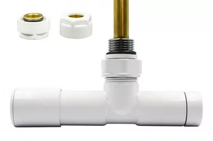 Zawór jednootworowy regulacyjny UNICO biały lewy Cu - Zawory i kraniki Zawór jednootworowy regulacyjny UNICO biały lewy Cu - Zawory i kraniki - miniaturka - grafika 1