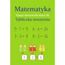 SBM Matematyka Tabliczka mnożenia Zeszyt ćwiczeń Klasa 1-3 - Matematyka - miniaturka - grafika 1