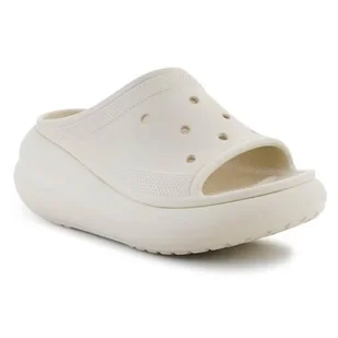 Klapki damskie Crocs Crush Slide Bone Os - Klapki i japonki damskie - miniaturka - grafika 1