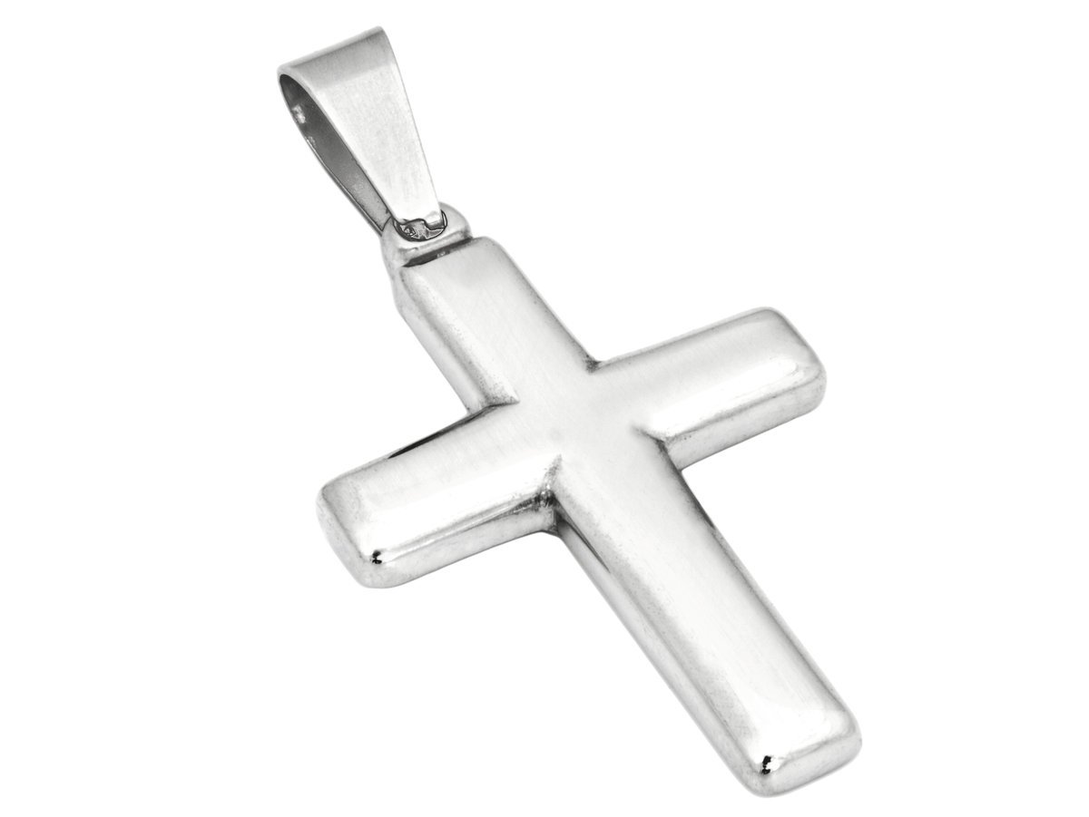 Zawieszka męska wisiorek krzyżyk ze stali 316L