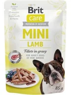 Mokra karma dla psów - Brit Care Pies Care MINI Adult Lamb Karma z jagnięciną dla psa 85g - miniaturka - grafika 1