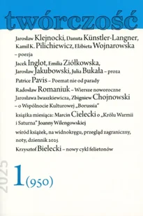 Twórczość 1/2025 - praca zbiorowa - Czasopisma - miniaturka - grafika 1