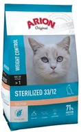 Sucha karma dla kotów - ARION Original Cat Sterilized Salmon 2 kg - miniaturka - grafika 1