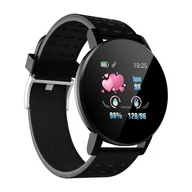 Smartwatch - Techonic M119 Plus Czarny - miniaturka - grafika 1