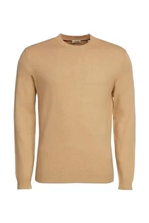 Swetry męskie - ESPRIT sweter męski, 270/beżowy, XXL - grafika 1
