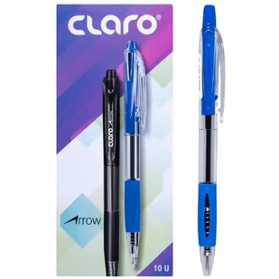 Długopis CLARO ARROW 1,0mm niebieski - Długopisy - miniaturka - grafika 1