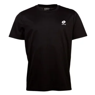 Koszulka męska Lotto 1124051-19-4006 - czarna - Koszulki męskie - miniaturka - grafika 1