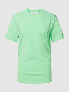 Koszulki i topy damskie - T-shirt z marszczeniami model ‘CHLOE’ - grafika 1