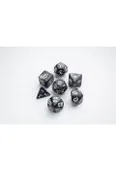 Akcesoria do gier planszowych - Gamegenic: Galaxy Series - RPG Dice Set - Moon - miniaturka - grafika 1