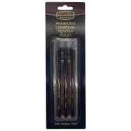 Ołówki - Boldmere - Bezdrzewne kredki węglowe 3 szt - miniaturka - grafika 1