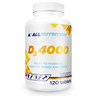 ALLNUTRITION D3 4000 120 tabletek - Ochrona stawów - miniaturka - grafika 2