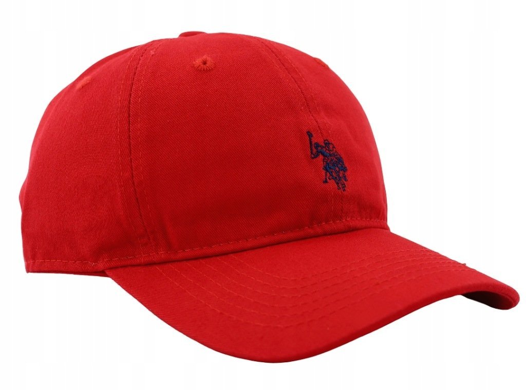 Czapka z daszkiem męska młodzieżowa U.S. Polo Assn. 54-59cm Haft Lato Logo