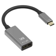 Huby USB - KABEL USB-C DISPLAYPORT 1.4 8K 60Hz 4K 144Hz MacBook - miniaturka - grafika 1