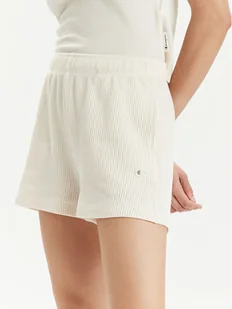 Champion Szorty sportowe E10012 Beżowy Regular Fit - Spodenki damskie - miniaturka - grafika 1