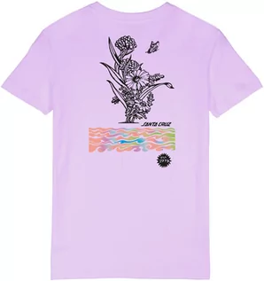 Koszulki i topy damskie - t-shirt damski SANTA CRUZ DIGI BLOOM TEE Digital Lavender - grafika 1