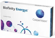 Soczewki kontaktowe - CooperVision Biofinity Energys 3 szt. Soczewki miesięczne (-0.75 dpt & BC 8.6) - miniaturka - grafika 1