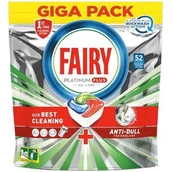 Środki do zmywarek - Fairy Kapsułki do zmywarek Platinum Plus All in One 52 szt - miniaturka - grafika 1