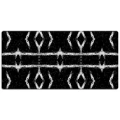 Podkładki na biurko - Podkładka na biurko z nadrukiem Abstrakcja w czerni 120x60 cm - miniaturka - grafika 1