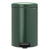 Kosze na śmieci - Brabantia Kosz na śmieci pedałowy NewIcon 20 l ciemnozielony 304064 - miniaturka - grafika 1