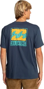 t-shirt męski BILLABONG STAMP TEE Denim - 4766 - Koszulki męskie - miniaturka - grafika 1