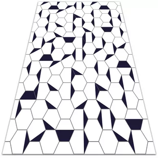 Wewnętrzny dywan winylowy Hexagony 150x225 cm - Dywany - miniaturka - grafika 1