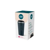 Kubki termiczne - Kubek termiczny 510 ml z wyświetlaczem LED na baterie granatowy - miniaturka - grafika 1