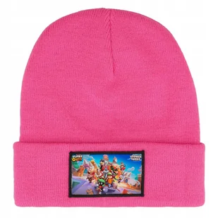 CZAPKA ZIMOWA CIEPŁA RÓŻOWA DZIECIĘCA Z MOTYWEM FALLGUYS WIELE WZORÓW - Czapki damskie - miniaturka - grafika 1