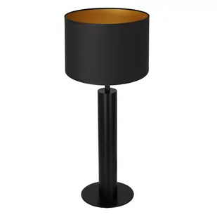 Luminex Table lamps 3664 Lampa stołowa lampka 1x60W E27 czarny/złoty - Lampy stojące - miniaturka - grafika 1